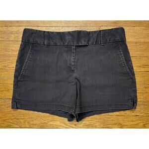 ANN TAYLOR LOFT ‘The Riviera Short’ Dark Blue Chino Shorts sz 4